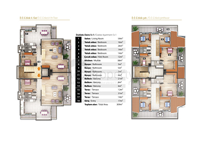 شقق وبينت هاوس في ألانيا /أوبا