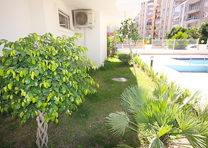 شقة1+1 ضمن واحد من أفخر المجمعات في انطاليا