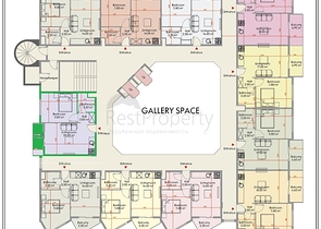 شقة 1+1 ضمن مركز ألانيا