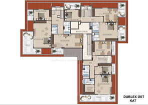 شقق وبينت هاوس في ألانيا سنتر 