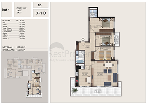 شقق وبينت هاوس في ألانيا سنتر 