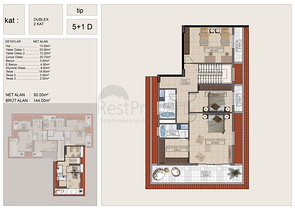 شقق وبينت هاوس في ألانيا سنتر 