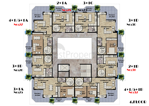شقق وبينت هاوس في أوبا / ألانيا 