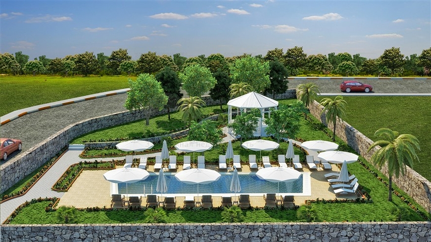 شقق بتصاميم مختلفة في مركز ألانيا