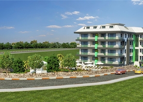 شقق بتصاميم مختلفة في مركز ألانيا