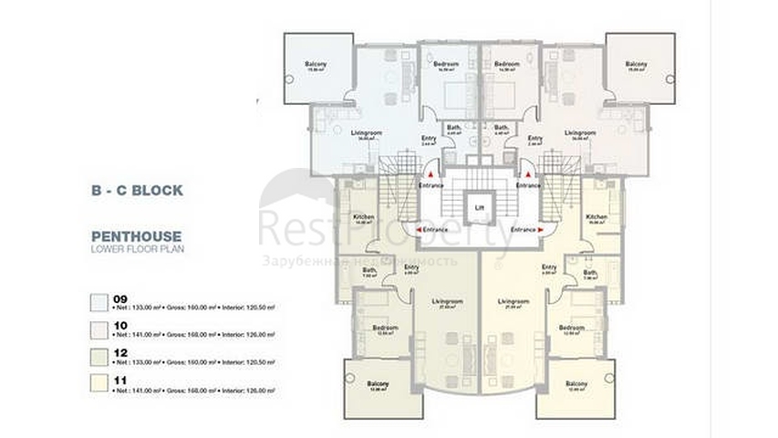 شقق عصرية للبيع في ألانيا 