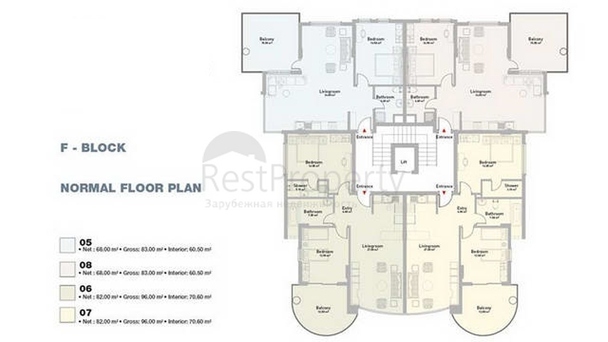 شقق عصرية للبيع في ألانيا 