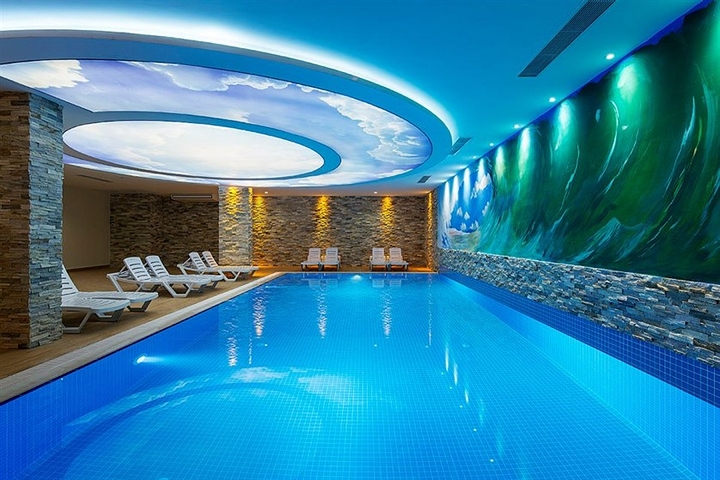 شقة 1+1 في مركز مدينة ألانيا 