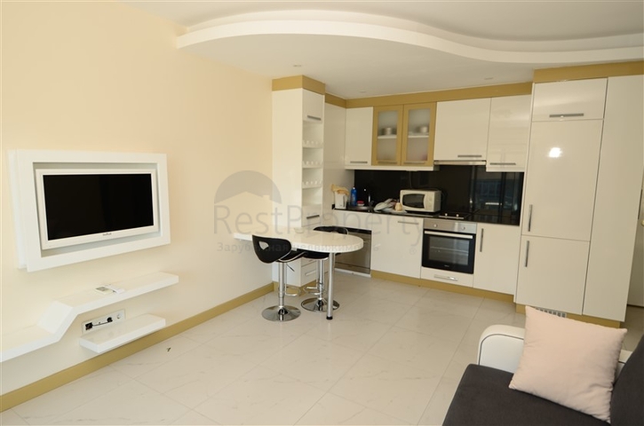 شقة 1+1 في مركز مدينة ألانيا 