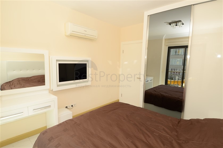 شقة 1+1 في مركز مدينة ألانيا 