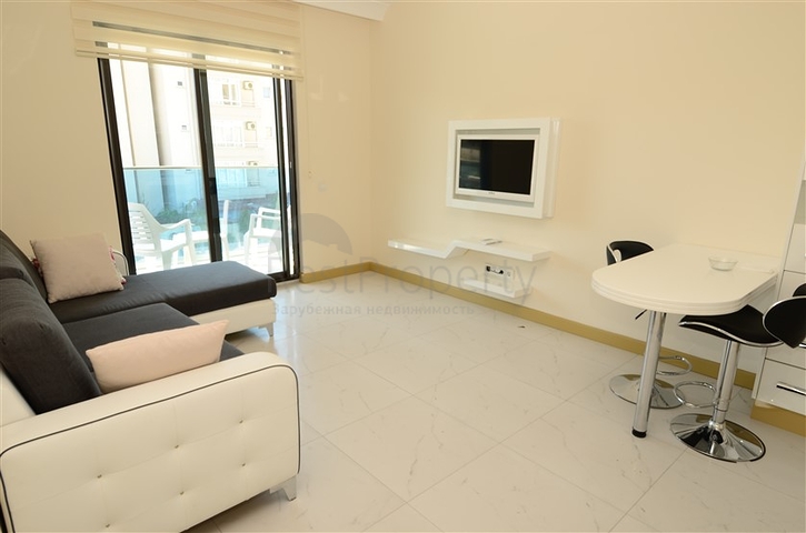 شقة 1+1 في مركز مدينة ألانيا 