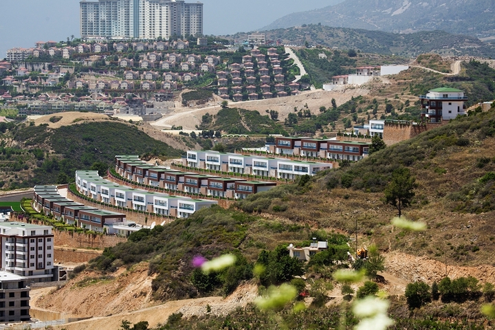 من أرقى مجمعات الفيلات الفاخرة في منطقة كارجي جاك - ألانيا