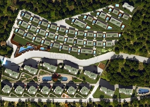 من أرقى مجمعات الفيلات الفاخرة في منطقة كارجي جاك - ألانيا