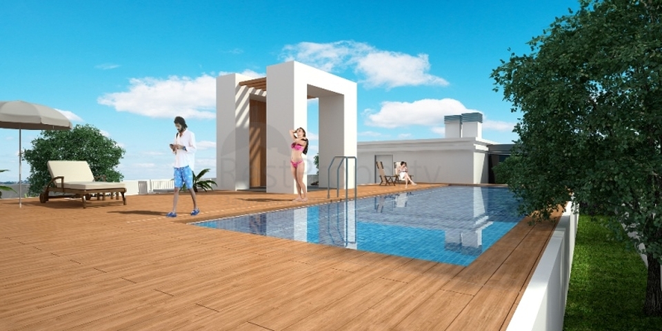 شقق بتصاميم مختلفة ضمن مجمع سكني عصري في أنطاليا