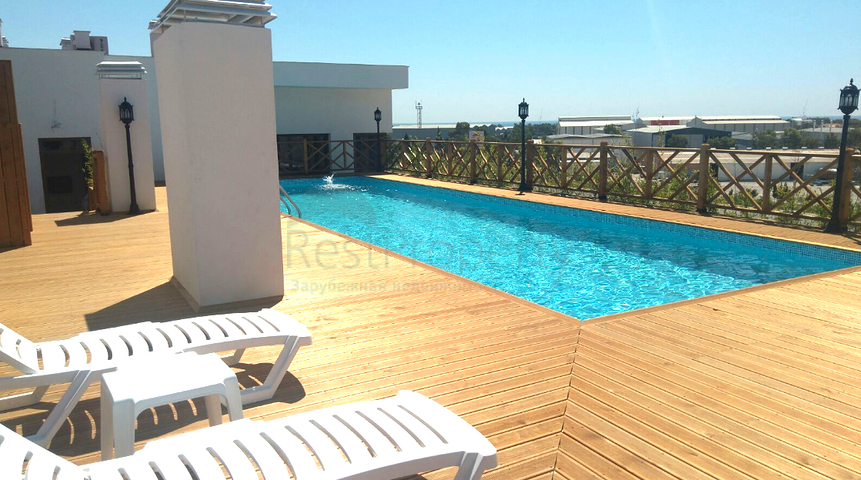 شقق بتصاميم مختلفة ضمن مجمع سكني عصري في أنطاليا