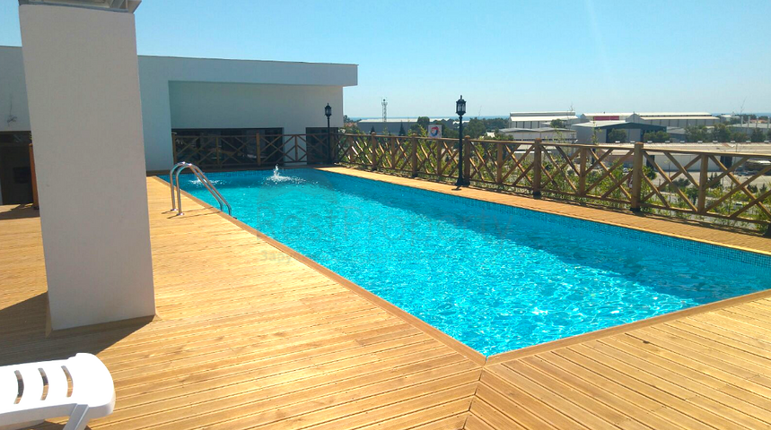 شقق بتصاميم مختلفة ضمن مجمع سكني عصري في أنطاليا