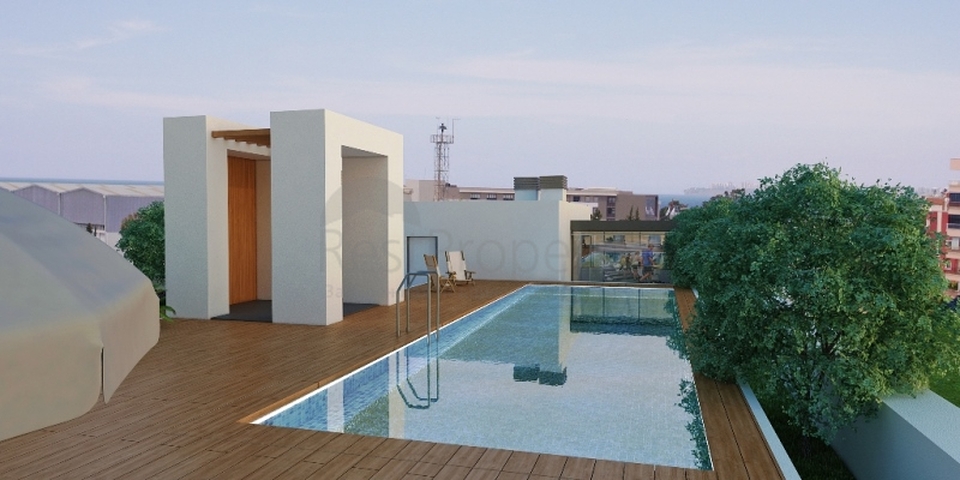 شقق بتصاميم مختلفة ضمن مجمع سكني عصري في أنطاليا