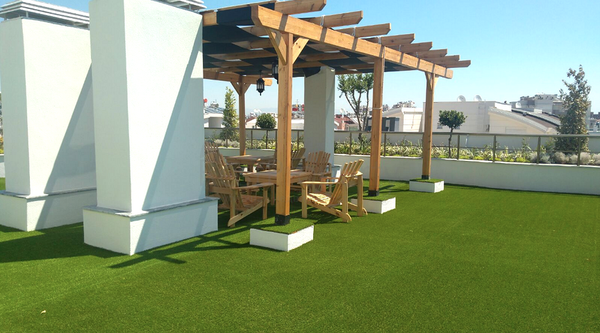 شقق بتصاميم مختلفة ضمن مجمع سكني عصري في أنطاليا