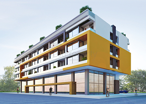 شقق بتصاميم مختلفة ضمن مجمع سكني عصري في أنطاليا