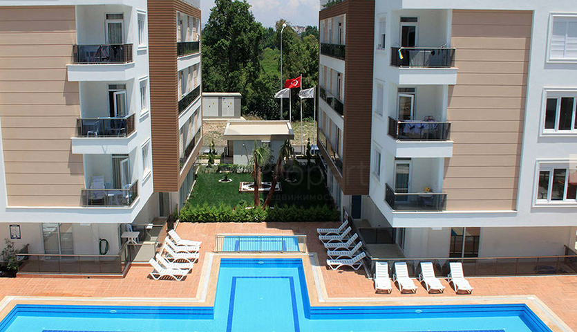 شقق مختلفة ضمن مجمع سكني حديث في انطاليا