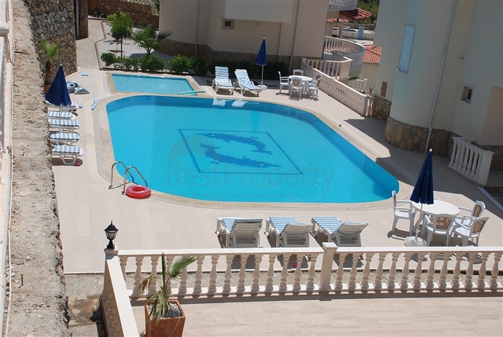 فيلا باطلالة بانورامية رائعة على شواطئ المتوسط في ألانيا / كاركي جاك