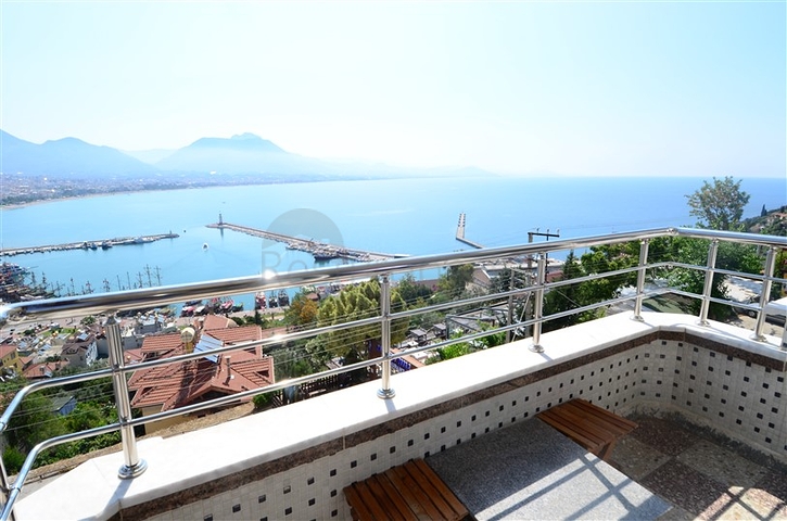 شقة بغرفتي نوم وسط مدينة ألانيا التاريخية