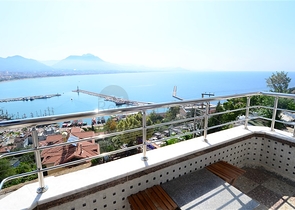 شقة بغرفتي نوم وسط مدينة ألانيا التاريخية