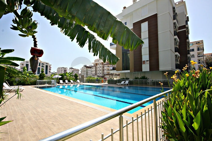 شقة بغرفتي نوم في أنطاليا 