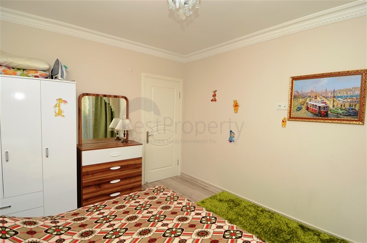 شقة على مسافة قريبة من الشاطئ في منطقة أفسلار – ألانيا