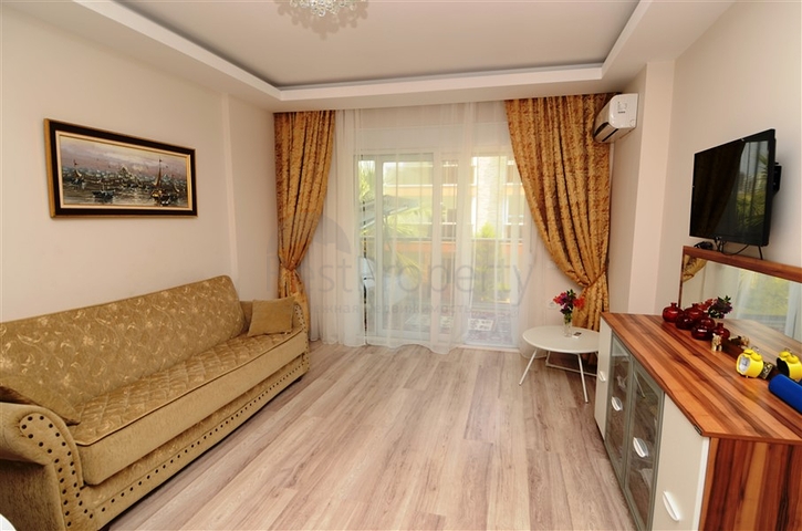 شقة على مسافة قريبة من الشاطئ في منطقة أفسلار – ألانيا