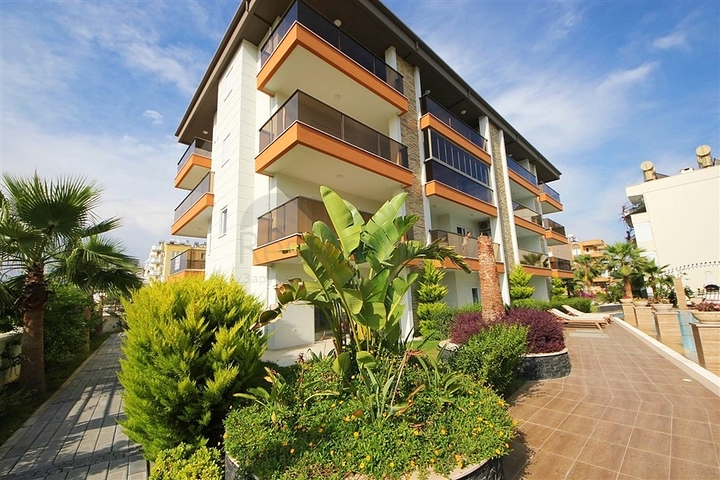 شقة على مسافة قريبة من الشاطئ في منطقة أفسلار – ألانيا