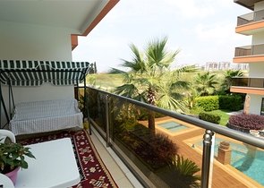 شقة على مسافة قريبة من الشاطئ في منطقة أفسلار – ألانيا