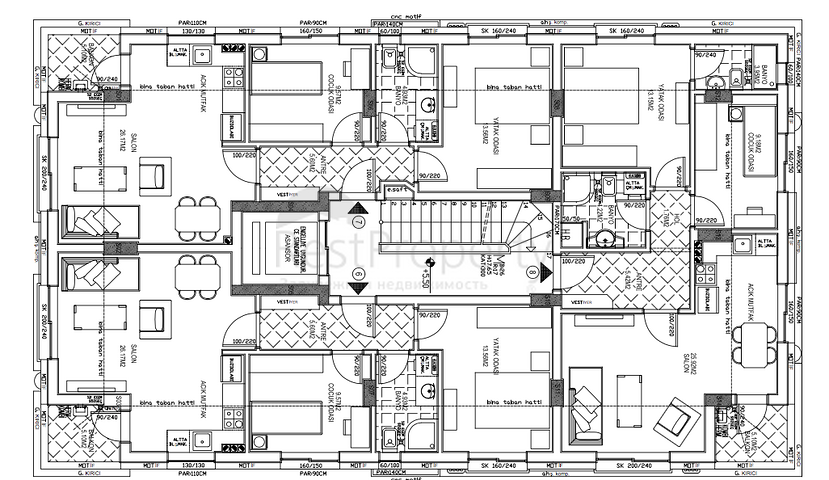 مشروع إستثماري قيد الإنشاء في منطقة كونيالتي – أنطاليا مع أقساط تصل إلى 24 شهر