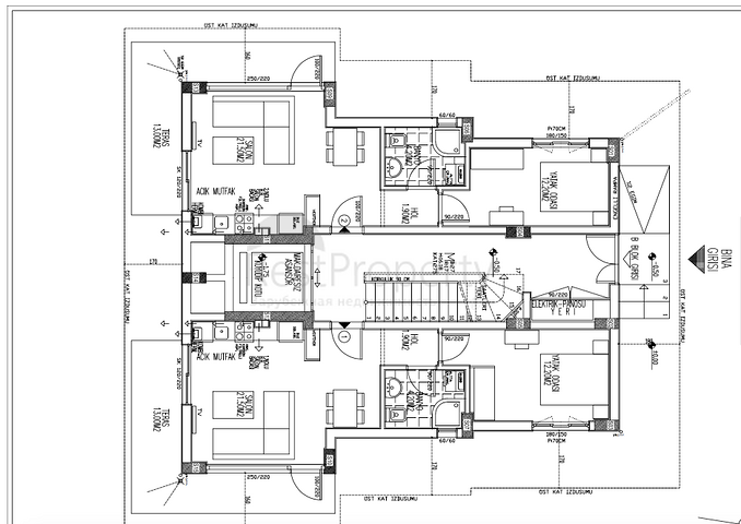 مشروع إستثماري قيد الإنشاء مع أقساط بدون فوائد في أنطاليا