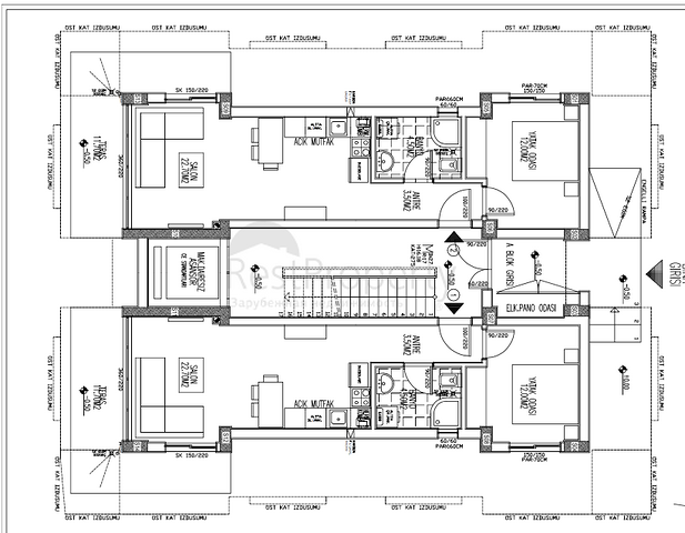مشروع إستثماري قيد الإنشاء مع أقساط بدون فوائد في أنطاليا