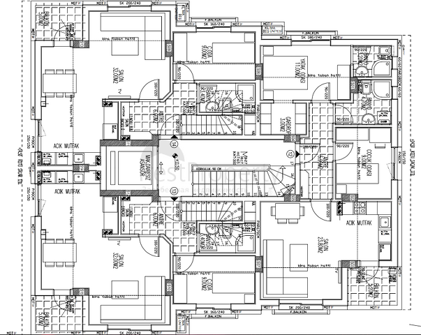مشروع إستثماري قيد الإنشاء مع أقساط بدون فوائد في أنطاليا