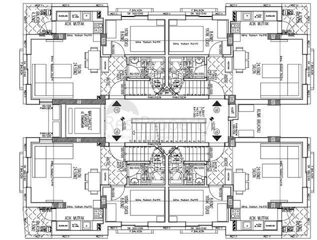 مشروع إستثماري قيد الإنشاء مع أقساط بدون فوائد في أنطاليا