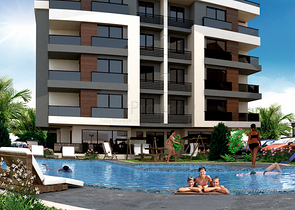 مشروع إستثماري قيد الإنشاء مع أقساط بدون فوائد في أنطاليا