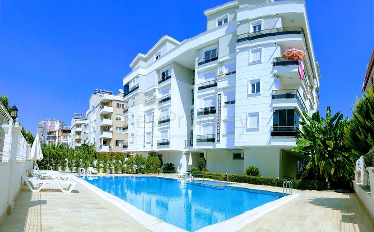 شقة مفروشة في حي ليمان من منطقة كونيالتي – أنطاليا