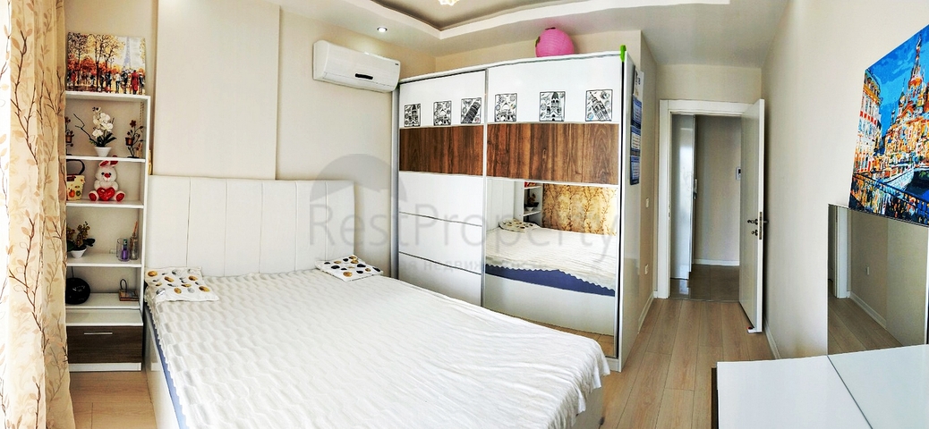 شقة مفروشة في حي ليمان من منطقة كونيالتي – أنطاليا