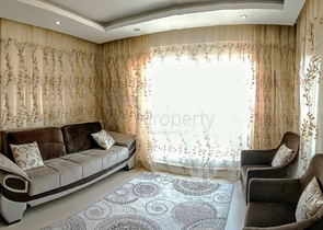 شقة مفروشة في حي ليمان من منطقة كونيالتي – أنطاليا