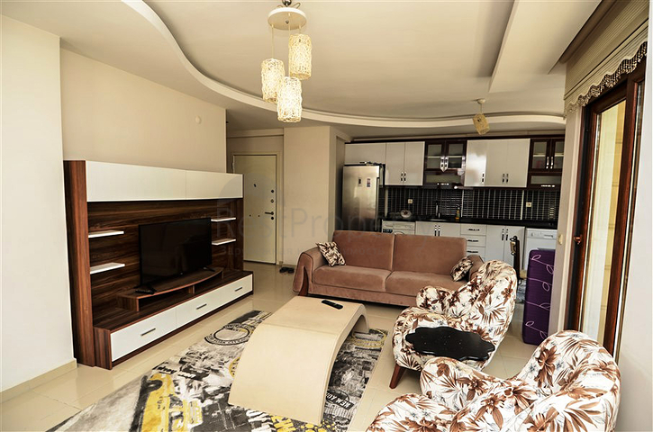 شقة مفروشة بغرفة نوم بسعر مغري في منطقة محمودلار – ألانيا