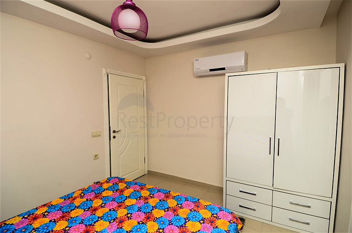 شقة مفروشة بغرفة نوم بسعر مغري في منطقة محمودلار – ألانيا