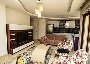 شقة مفروشة بغرفة نوم بسعر مغري في منطقة محمودلار – ألانيا