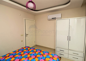 شقة مفروشة بغرفة نوم بسعر مغري في منطقة محمودلار – ألانيا