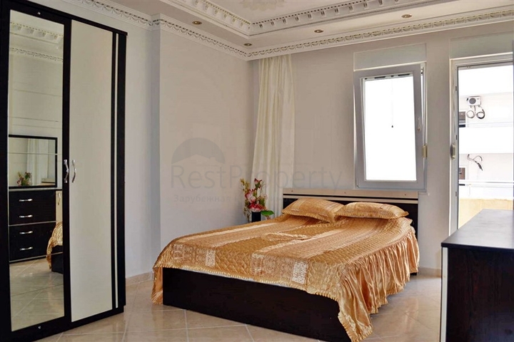 شقة مفروشة بتخطيط 2+1 في منطقة محمودلار – ألانيا