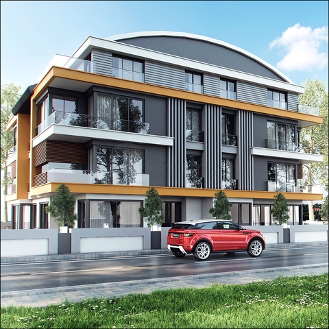 مشروع إستثماري حديث مع أقساط بدون فوائد لمدة سنتين في منطقة كونيالتي – أنطاليا