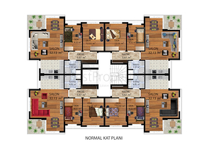 مشروع إستثماري حديث مع أقساط بدون فوائد لمدة سنتين في منطقة كونيالتي – أنطاليا