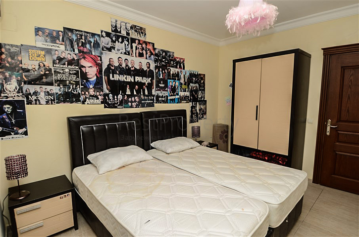 شقة واسعة على مسافة قريبة من البحر في منطقة توسمور – ألانيا