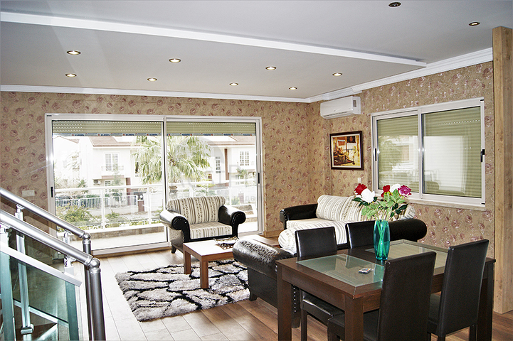 شقق بنتهاوس مفروشة في منطقة لارا – أنطاليا